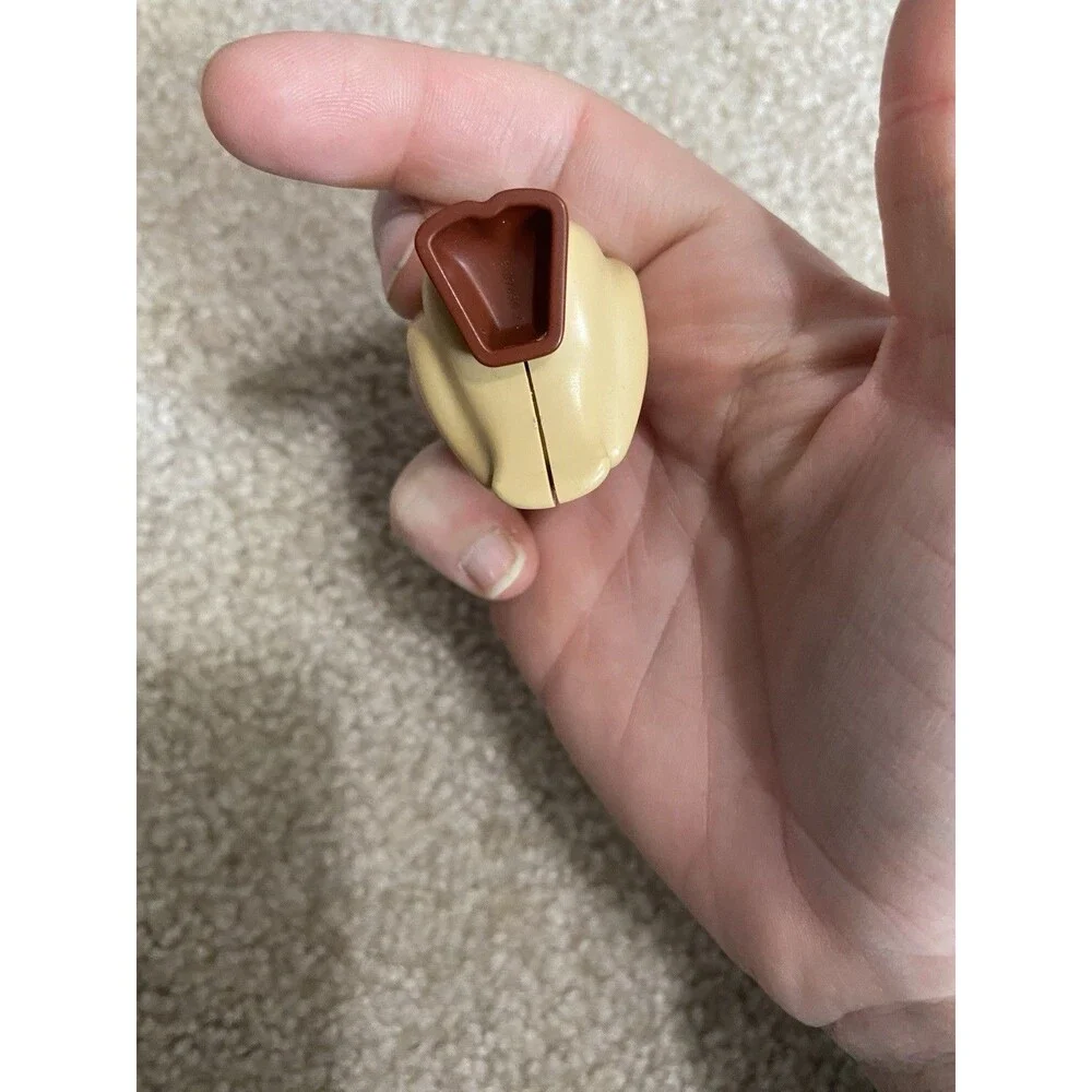 Vintage Playmobil great horn owl Tan Bird figure forest zoo replacement Part